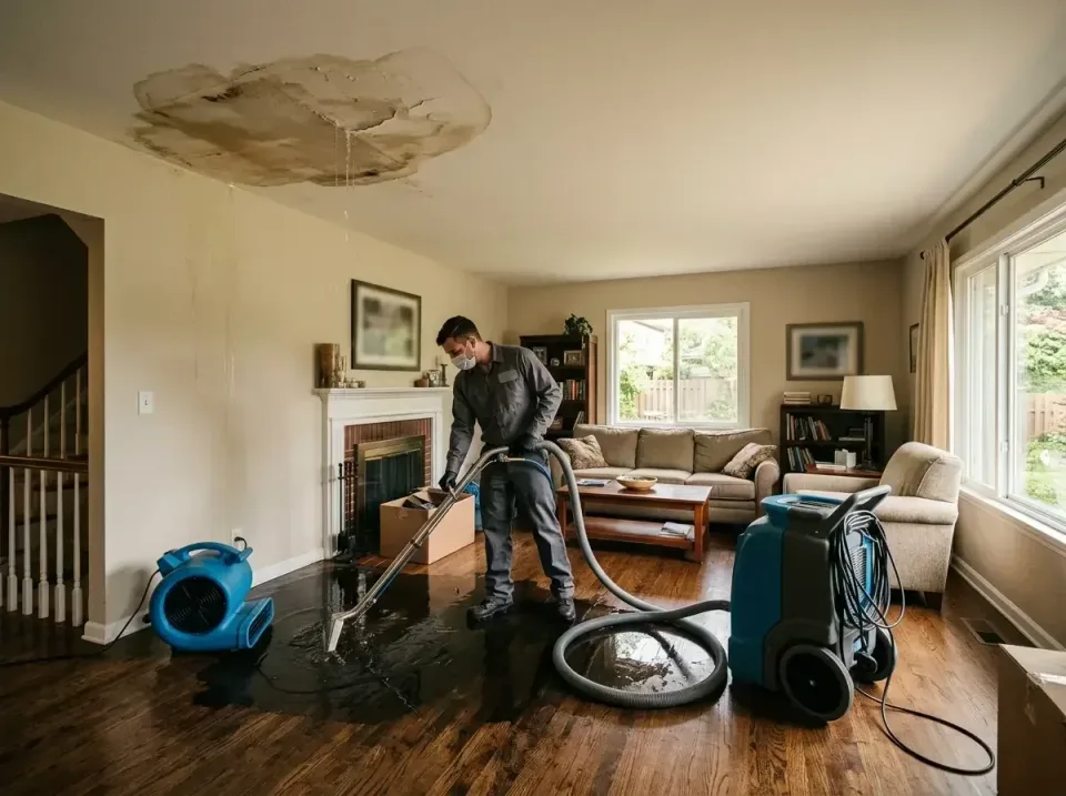 attic-pipe-burst-ceiling-drip-008 — frequently asked questions, Water Damage Restoration & Carpet Care in Clinton, OK